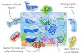 Peg Puzzle - Sea Animal and their Habitats