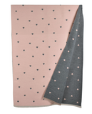 Reversible Petite Hearts Scarf - Pink