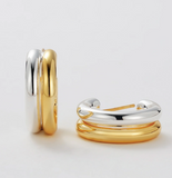 Zafino Luna Hoop Silver / Gold