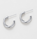 Zafino Eloise Hoop - Silver