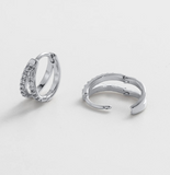 Zafino Celia Huggie - Silver