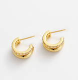 Zafino - Zoe Hoop Gold