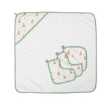 All4Ella Wash Cloths 3pk - Forest Friends