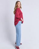Foxwood Signature Crew - Rhubarb Red