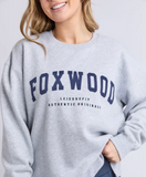 Foxwood Intention Crew - Grey Marble / Navy