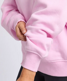 Foxwood College Contrast Zip Crew - Pink / Port