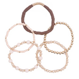 Kiki Bracelet Set - Ivory Whisper