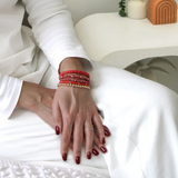 Kiki Bracelet Set - Crimson Dream