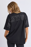 Foxwood Interval Tee - Black / Silver