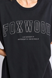 Foxwood Interval Tee - Black / Silver