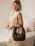 Louenhide Mini Monaco Shoulder Bag - Chocolate