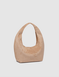 Louenhide Mini Monaco Shoulder Bag - Suedette Blonde