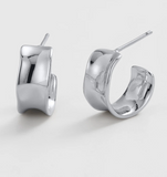 Zafino - Nina Hoop Silver