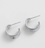 Zafino - Nina Hoop Silver