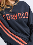Foxwood Evelated Sunday Crew - Navy