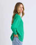 Foxwood Delilah Crew - Bright Green