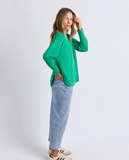 Foxwood Delilah Crew - Bright Green