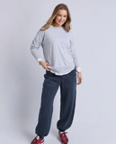 Foxwood Farrah Long Sleeve - Grey Marble