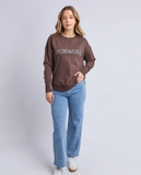 Foxwood Metallic Simplified - Coffee / Blue