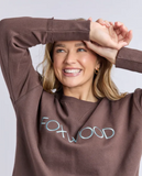 Foxwood Metallic Simplified - Coffee / Blue