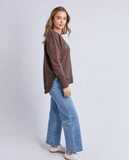 Foxwood Metallic Simplified - Coffee / Blue