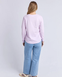 Foxwood Signature Long Sleeve Tee - Orchid