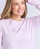 Foxwood Signature Long Sleeve Tee - Orchid
