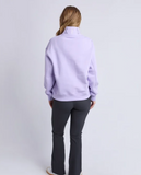 Foxwood College Zip Crew - Lavender
