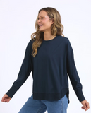 Foxwood Farrah Long Sleeve - Navy