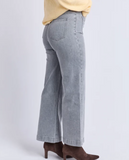 Foxwood Sarah Wide Leg Jean - Washed Grey