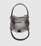 Louenhide Sutton Shoulder Bag - Chocolate