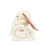 Jellycat - Blossom Cream Bunny "Berry" Blankie