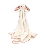 Jellycat - Blossom Cream Bunny "Berry" Blankie