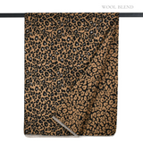 Reversible Leopard Luxe Scarf - Tan