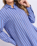 Foxwood Alba Shirt - Cornflower Blue