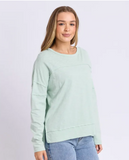Foxwood Jayne Throw on Top - Subdued Mint