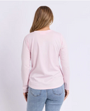 Foxwood Signature Long Sleeve Tee - Ballerina Pink