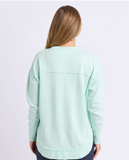 Foxwood Simplified Crew- Pale Mint