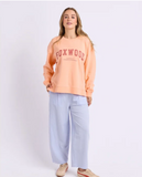 Foxwood Interval Crew - Neon Peach
