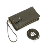 Black Caviar Designs - Mavie Dark Olive Crossbody Wallet