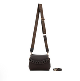 Black Caviar - Lua Plait 3 Compartment Handbag - Coco