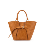 Black Caviar Designs Clementine 2 Piece Handbag Tote - Tan