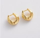 Zafino Earrings - Margot Hoop - Gold