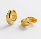 Zafino Earrings - Margot Hoop - Gold