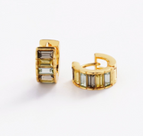 Zafino Earrings - Kira Huggie - Gold