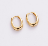 Zafino Pia Hoop Large - Gold