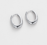 Zafino Pia Hoop Large - Silver