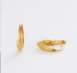 Zafino Marley Hoop Medium - Gold