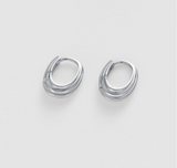 Zafino Marley Hoop Small - Silver