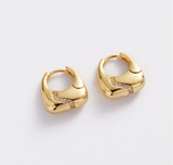 Zafino Earrings Demi Hoop